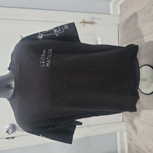 Loose Fit Black T-Shirt